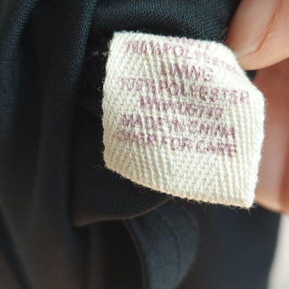 Altar'd State Black Halter Crochet Top Dress Sz S - Picture 5 of 10